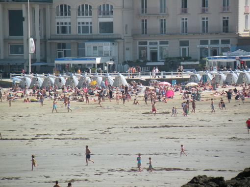  plage de l'Ecluse par beau temps